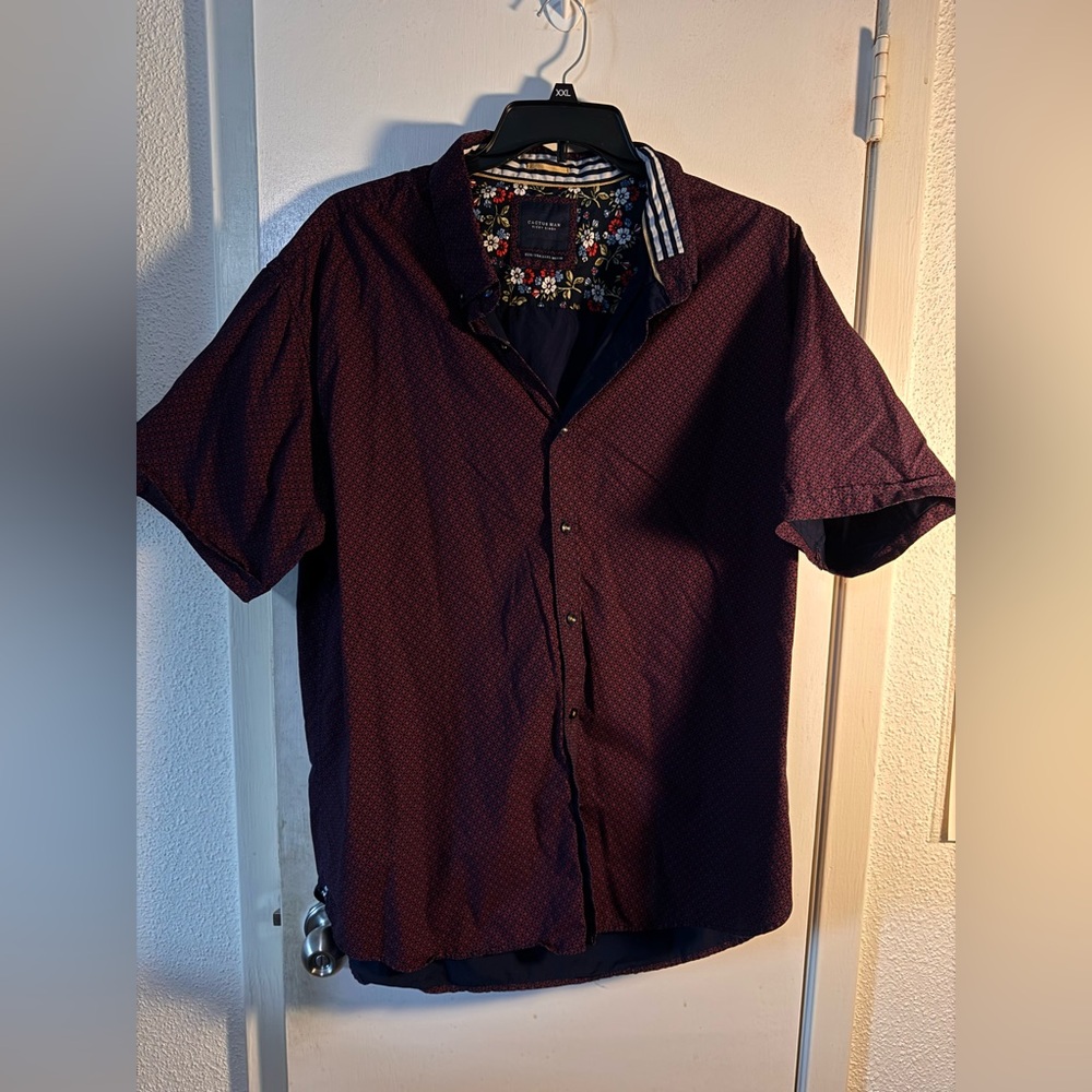 Cactus Man by Ricky Singh print button down XXXL